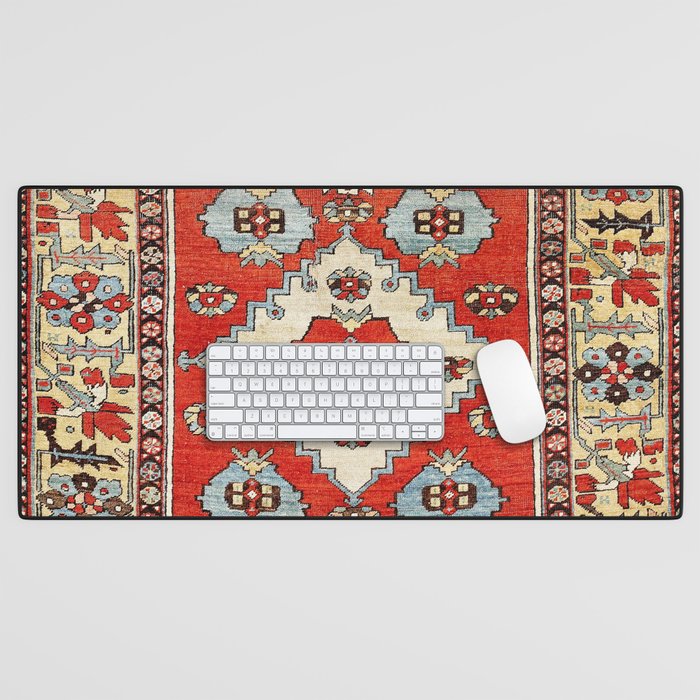 Bakhshaish Azerbaijan Northwest Persian Rug Print Desk Mat Gallery Image 1