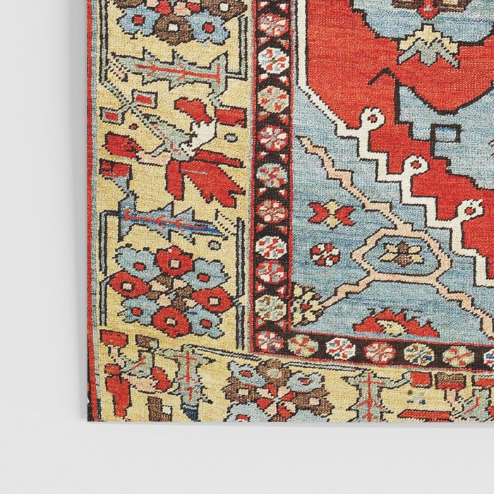 Bakhshaish Azerbaijan Northwest Persian Rug Print Poster Gallery Image 3