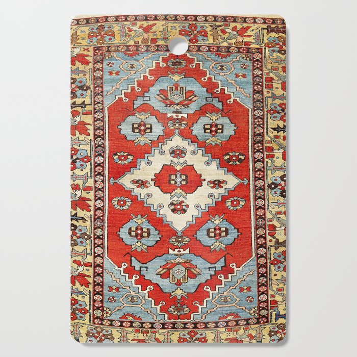 Bakhshaish Azerbaijan Northwest Persian Rug Print Cutting Board Gallery Image 1