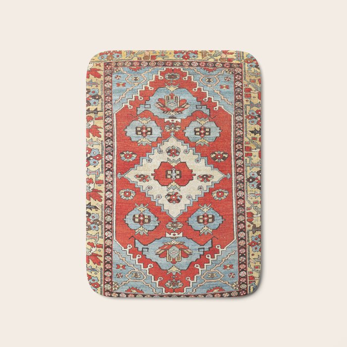 Bakhshaish Azerbaijan Northwest Persian Rug Print Bath Mat Gallery Image 1