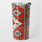 Bakhshaish Azerbaijan Northwest Persian Rug Print Travel Mug Gallery Image 2