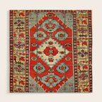 Bakhshaish Azerbaijan Northwest Persian Rug Print Wood Wall Art Gallery Image 1