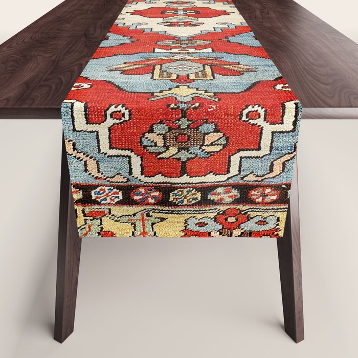 Bakhshaish Azerbaijan Northwest Persian Rug Print Table Runner Gallery Image 1