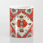 Bakhshaish Azerbaijan Northwest Persian Rug Print Coffee Mug Gallery Image 4