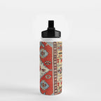 Bakhshaish Azerbaijan Northwest Persian Rug Print Water Bottle Gallery Image 2