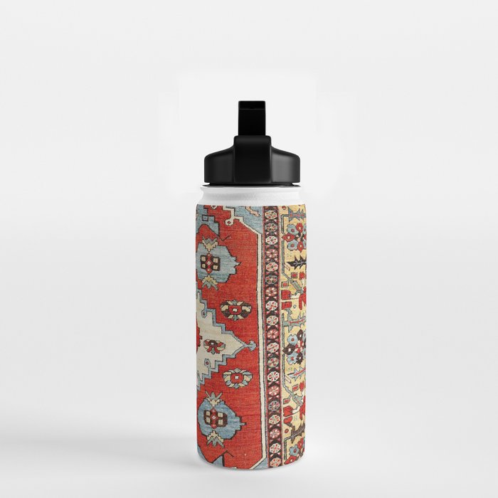 Bakhshaish Azerbaijan Northwest Persian Rug Print Water Bottle Gallery Image 2