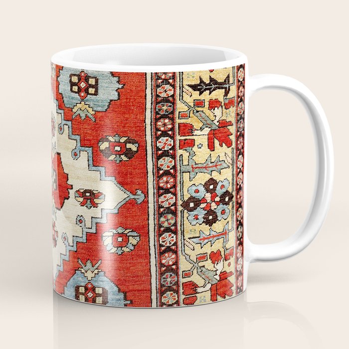 Bakhshaish Azerbaijan Northwest Persian Rug Print Coffee Mug Gallery Image 1
