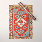 Bakhshaish Azerbaijan Northwest Persian Rug Print Wrapping Paper Gallery Image 1