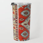 Bakhshaish Azerbaijan Northwest Persian Rug Print Travel Mug Gallery Image 3