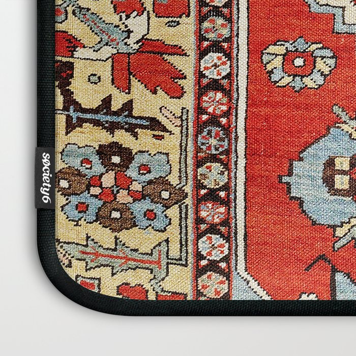 Bakhshaish Azerbaijan Northwest Persian Rug Print Laptop Sleeve Gallery Image 3