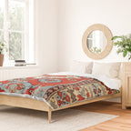 Bakhshaish Azerbaijan Northwest Persian Rug Print Duvet Cover Gallery Image 2