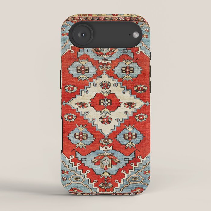 Bakhshaish Azerbaijan Northwest Persian Rug Print iPhone Case Gallery Image 2