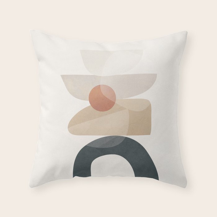 Balancing Elements IV Throw Pillow Gallery Image 6