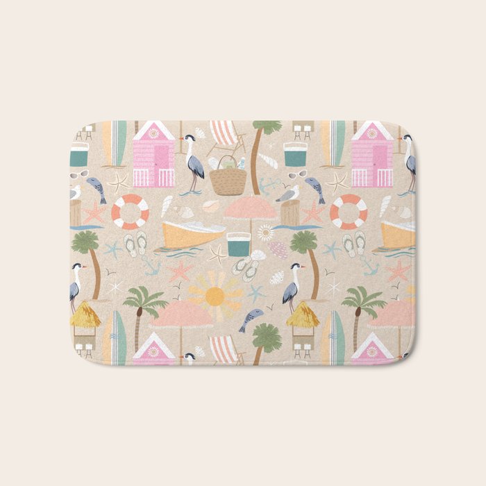 Beach vibe Bath Mat Gallery Image 1