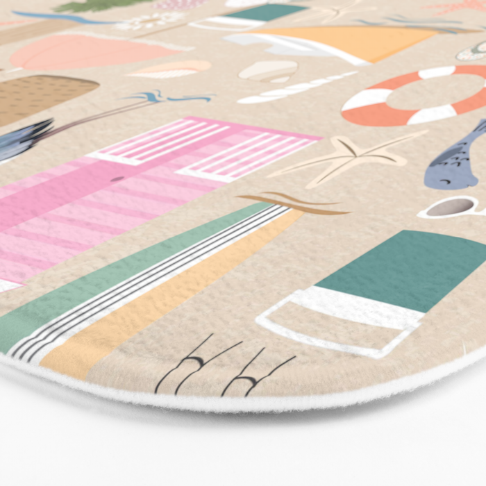 Beach vibe Bath Mat Gallery Image 3