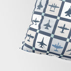 Quilt Squares Air Force Aircraft Pillow Sham Gallery Image 4