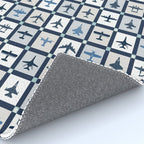 Quilt Squares Air Force Aircraft Rug Gallery Image 4
