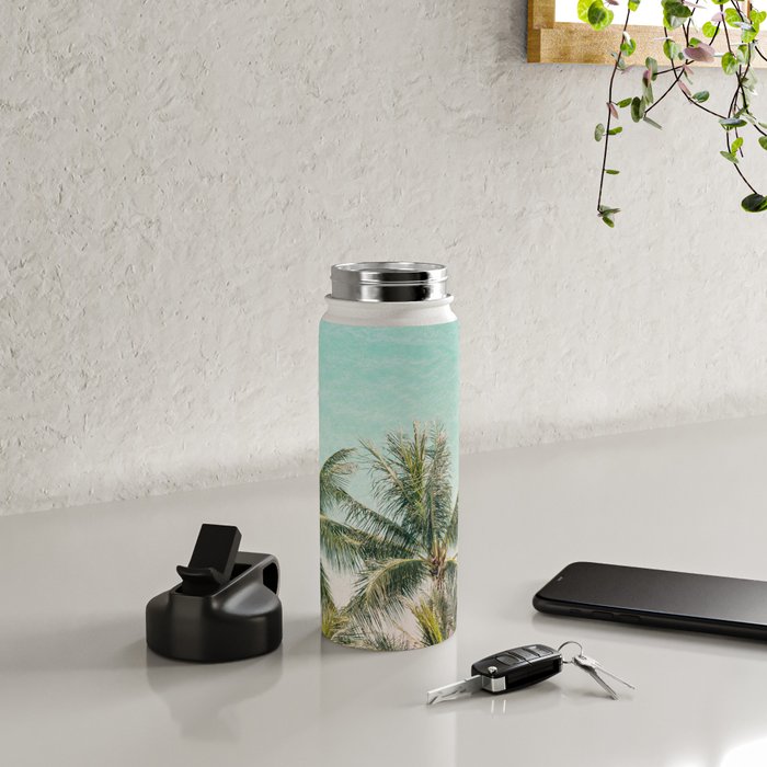 Ocean Swimming I, Waikiki Hawaii Water Bottle Gallery Image 4