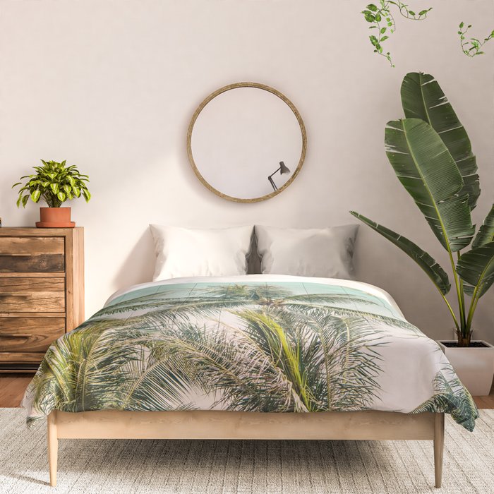 Ocean Swimming I, Waikiki Hawaii Comforter Gallery Image 3