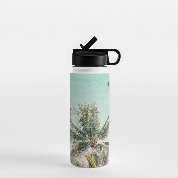 Ocean Swimming I, Waikiki Hawaii Water Bottle Gallery Image 1