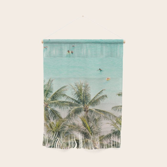 Ocean Swimming I, Waikiki Hawaii Wall Hanging Gallery Image 1