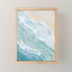 Peaceful Ocean Waves Mini Art Print Gallery Image 1