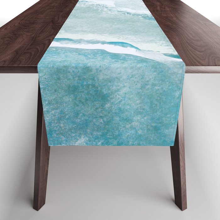 Peaceful Ocean Waves Table Runner Gallery Image 1
