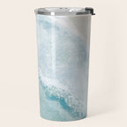 Peaceful Ocean Waves Travel Mug Gallery Image 2