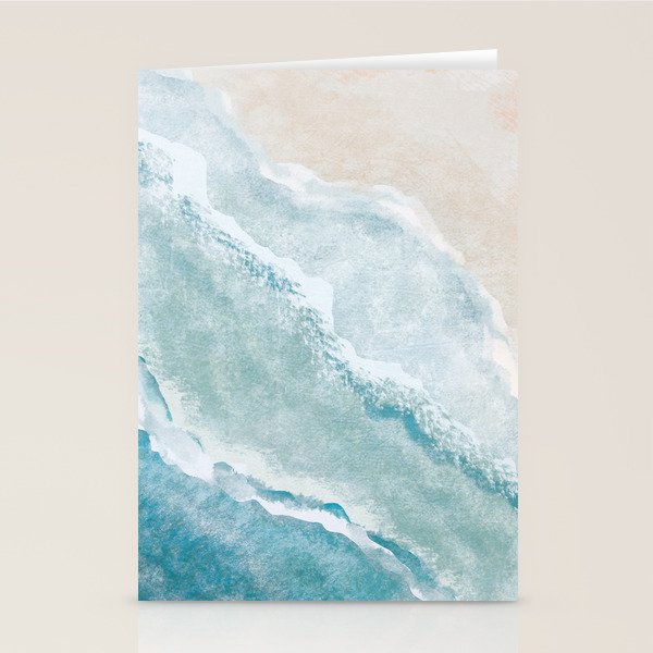 Peaceful Ocean Waves Stationery Card Gallery Image 2