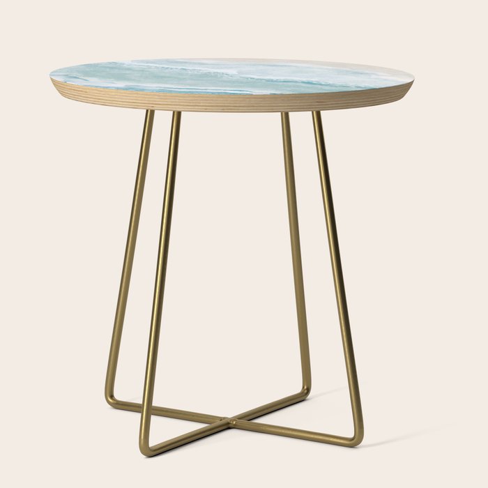 Peaceful Ocean Waves Side Table Gallery Image 1