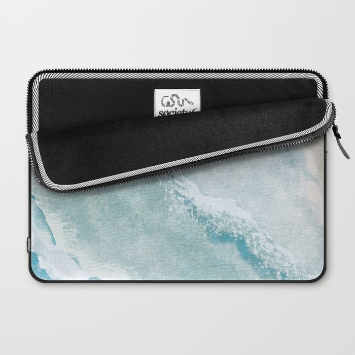 Peaceful Ocean Waves Laptop Sleeve Gallery Image 2
