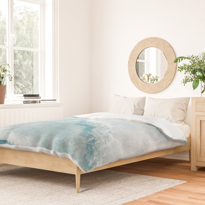 Peaceful Ocean Waves Duvet Cover Gallery Image 2