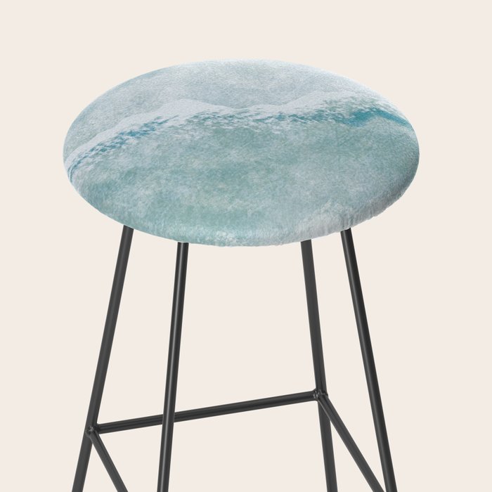 Peaceful Ocean Waves Stool Gallery Image 2