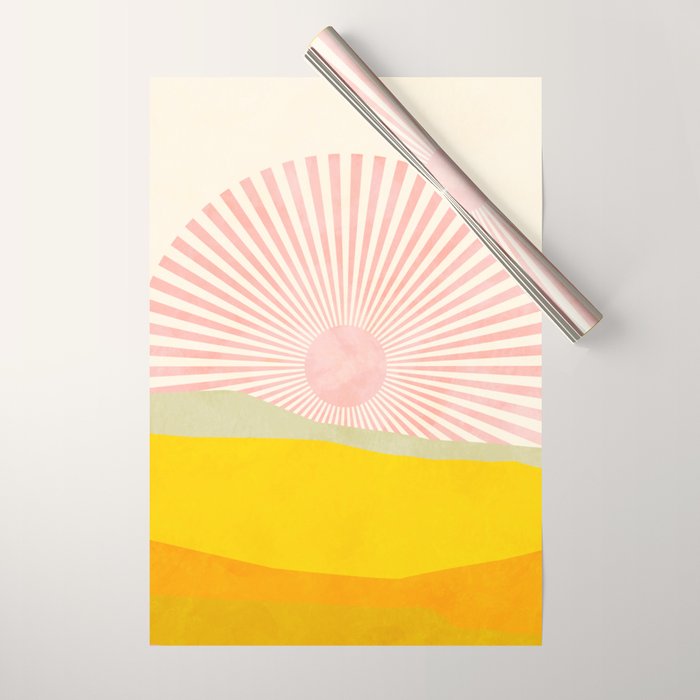pink hope Wrapping Paper Gallery Image 1