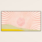 pink hope Desk Mat Gallery Image 3
