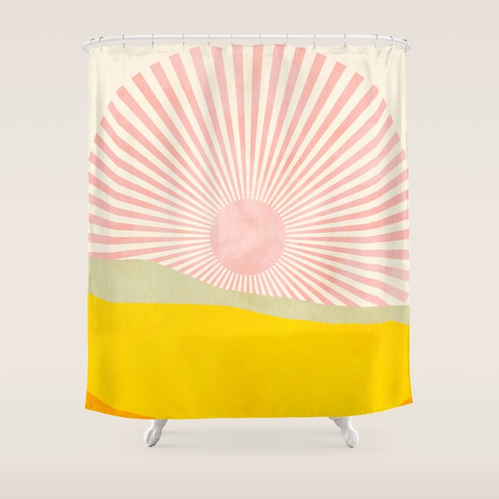 pink hope Shower Curtain Gallery Image 1
