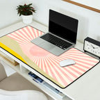 pink hope Desk Mat Gallery Image 2