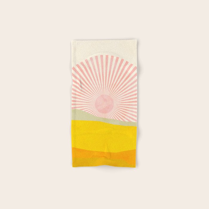 pink hope Bath Towel Gallery Image 1