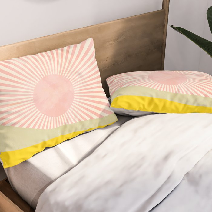 pink hope Pillow Sham Gallery Image 2