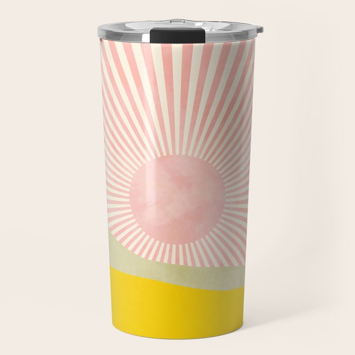 pink hope Travel Mug Gallery Image 1