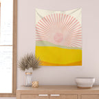 pink hope Wall Tapestry Gallery Image 2