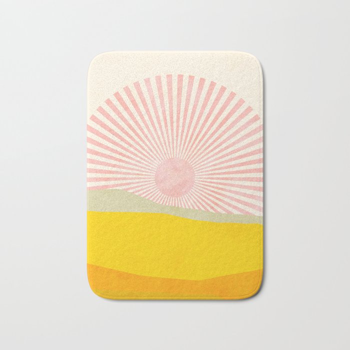 pink hope Bath Mat Gallery Image 1