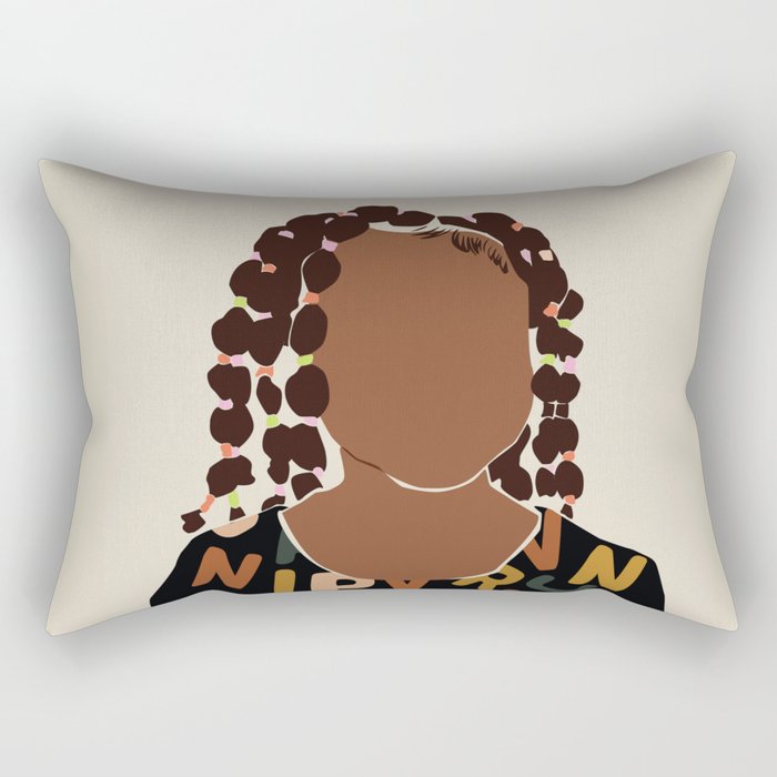 Black Girl Magic No. 1 Rectangular Pillow Gallery Image 2