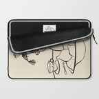 LEMONS AND FLOWERS Laptop Sleeve Gallery Image 2