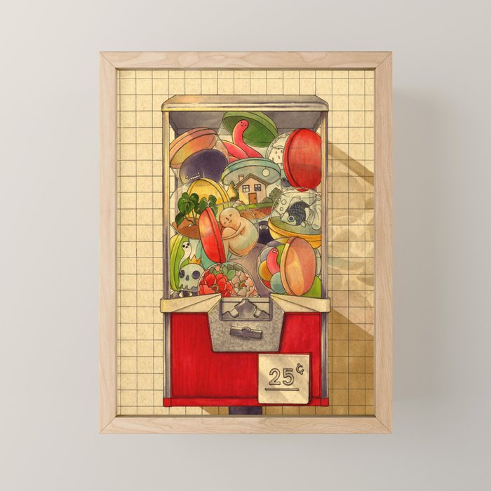 25¢ Mini Art Print Gallery Image 1