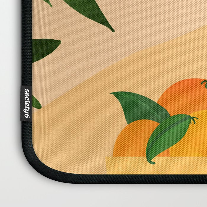 Bohemian Summer / Landscape Illustration Laptop Sleeve Gallery Image 3