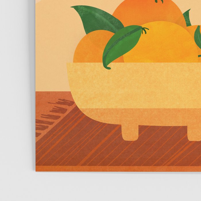 Bohemian Summer / Landscape Illustration Poster Gallery Image 3
