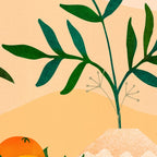 Bohemian Summer / Landscape Illustration Coffee Mug Gallery Image 2