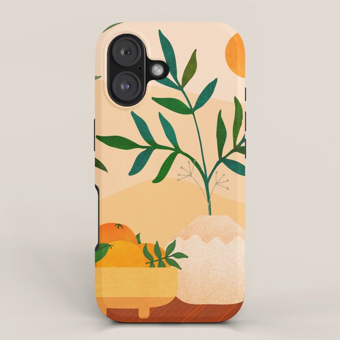 Bohemian Summer / Landscape Illustration iPhone Case Gallery Image 1