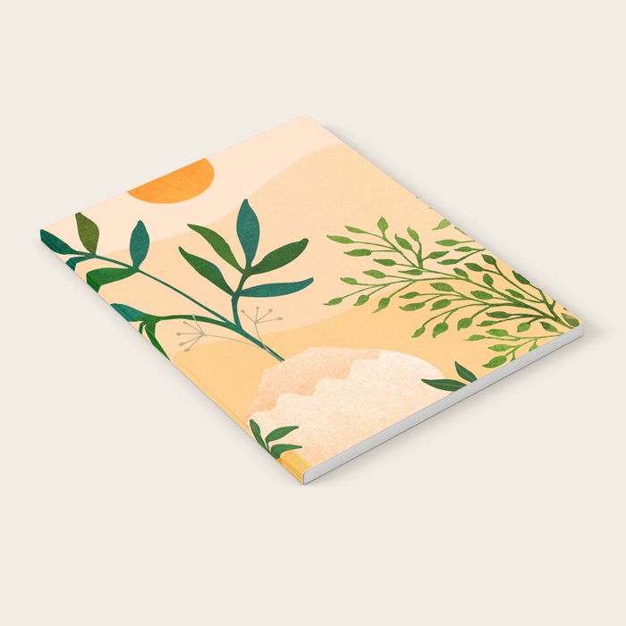 Bohemian Summer / Landscape Illustration Notebook Gallery Image 2